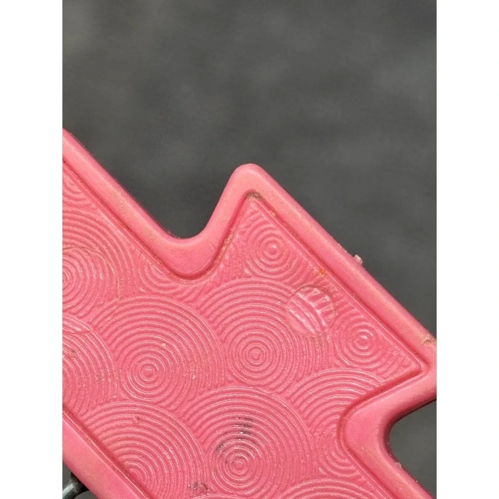 Vtg 80s Goody Pink Hair Lift Pick Comb Tease Pick Metal Made in USA
